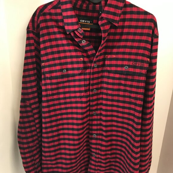 ORVIS MENS FLANNEL SHIRT SIZE S - Picture 8 of 8